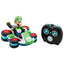 Coche Mini Rc Racer Luigi Mario Kart Nintendo Radio Control