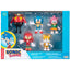 Blister 5 Figuras Sonic The Hedgehog 6Cm