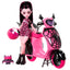 MuEca Draculaura + Scooter Monster High