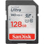 Tarjeta De Memoria Sandisk Ultra 128Gb Sd Hc Uhs-I Sdxc/ Cla