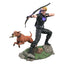Estatua Diorama Ojo De Halcon + Perro Marvel Gallery Comic 2