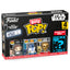 Blister 4 Figuras Bitty Pop Star Wars Leia