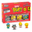 Blister 4 Figuras Bitty Pop Los Simpsons Scratchy