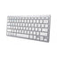 Teclado Trust Basics Bluetooth Ultrafino Para Pc, Tableta Y Smartphone Color Blanco/plata 24654