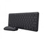 Teclado Y Mouse Trust Wireless Y Bluetooth Lyra Multidispositivo (usb Y 2 Disp Bt) Recargables