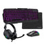 Teclado Mouse Headset Y Alfombrilla Coolbox Xwing 2 Negro Teclado Usb Membrana Mouse Usb 7200dpi Rgb