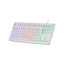 Teclado H-mech Gaming Mars Gaming Mk023 Color Blanco Tamao Compacto Tkl Iluminacion Rgb