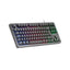 TECLADO H-MECH GAMING MARS GAMING MK023 FRANCES COLOR NEGRO TAMAO COMPACTO TKL ILUMINACION RGB