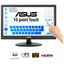 Monitor 15.6" Tactil Hdmi Vga Asus Vt169he Ips Fhd 60hz 5ms Negro