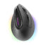 Mouse Mars Gaming Mmsk Wireless Ergo Paw3104pro 8400 Dpi Ajustable 9 Botones Mecanicos Huano Negro