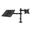 Soporte De Mesa Unyka Uk710202 Con Soporte Para Portátil Y 1 Monitor De 13" A 32" Vesa 100x100