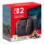 Consola NINTENDO SWITCH 2 10015920 - Mario Kart Wold Base 2 Mandos Joy-Con HDMI Adaptador Corriente Negro