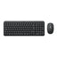 Teclado Y Mouse Logitech Bluetooth Mk250 920-013543 Negro Compacto Anti Salpicaduras