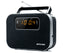 Muse M-081 R Negro / Radio Despertador Portátil