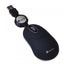 Ratón con Cable Retráctil NGS SINBLACK - USB 1000DPI Negro