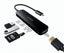 Nilox Nxdsusbc05 Negro / Adaptador Usb-c 5 En 1, Hdmi, Usb 3.2 Gen1, Sd/tf