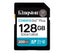 Kingston Canvas Go! Plus 128gb Negro/ Tarjeta De Memoria Sd / Categoría 10 Sdg4 - Uhs-i