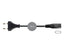 Fonestar Sr-448 Negro / Cable Alimentación Ca Europlug Tipo 8 (iec C7)