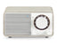 Sangean Wr-7 Plus Roble De Luz De Luna / Radio Con Mueble De Madera Fm / Bluetooth / Aux