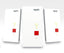 Fritz! Mesh Set 2700 Blanco / Set De 3 Repetidores Wi-fi 7