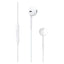 Auriculares con Cable APPLE EarPods MNHF2ZM/A - Jack 3.5mm Cable 120cm Micrófono Blanco