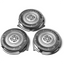 3x Cabezales de Recambio para Afeitadora Eléctrica Philips Series 3000 y 1000 acero inoxidable
