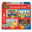 Puzzle Super Mario Bros 12-16-20-24Pzs