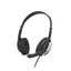Headset Hama Hs-P100 V2 Jack 3.5 Estero Cable 2M Color Negro