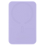 Power Bank Mini 5000mAh Baseus compatible con MagSafe Morado - Carga rápida 20W y Cable tipo C inlcuido