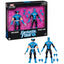 Blister 2 Figuras Wolverine Spiderman Los 4 Fantasticos Marv