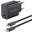 Cargador De Pared Gan Vention G18B0-Eu/ 1Xusb Tipo-C + Cable