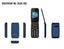 Telefono Qubo Neonw Bl Sos Azul 4G 2,4