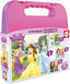 Puzzle Maleta Prog.Princesas Rosa