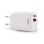 Cargador Cool Dual Usbc-Usb 20W White