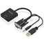 Cable Conversor Aisens A115-0872 Svga Macho Usb Macho/ Jack