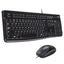 Combo Teclado Y Raton Logitech Mk120 Optico Usb 2.0 Negro