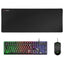 Teclado Mouse Y Alfombrilla Mars Gaming Mcpx Black Telcado Hibrido H-mech Mouse Ultra Ligero 10
