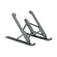 Aisens soporte de sobremesa ajustable para portatil o tablet, gris oscuro