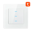 Avatto N-TS10-W3 3 Botones WiFi Blanco - Interruptor Táctil Inteligente