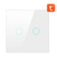 Avatto ZTS02-EU-W2 2 Botones ZigBee Blanco - Interruptor Táctil Inteligente