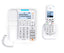 Teléfono Fijo Duo Alcatel Dec Xl785 Combo