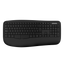 Phoenix K201 Teclado Ergonomico Inalambrico 2.4ghz Negro