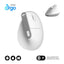 Raton Inalambrico Subblim Vertical Ergo Dual Mouse Battery Blanco