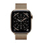Smartwatch Apple Watch S11 gps + Cellular 42mm gold Titanium Case Gold Milanese Loop