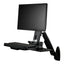 Soporte De Pie Y Sentado Startech Vesa Hasta 24 Pulgadas 100x100mm Max 8kg