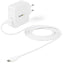 Cargador Pared Startech Wch1ceu 60w 1x Usb Tipo C Blanco + Cable Usb Tipo C 2m