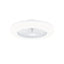 PHILIPS Ventilador techo Amigo LED 20+42W Blanco