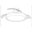 PHILIPS Ventilador techo Luz Bilss 106cm 28+35W Bl