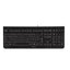 Teclado Cherry Kc 1000 Silencioso Usb Ultra Slim Negro