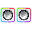 MARS GAMING Altavoces MSCUBE Premium 8W White